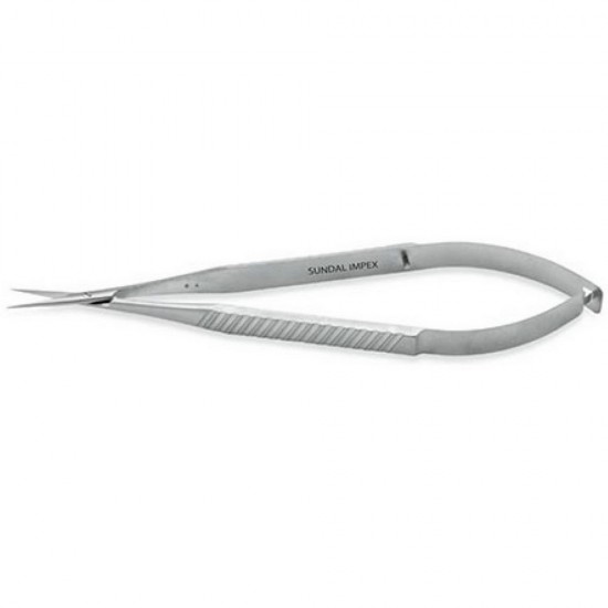 Straight Scissors Flat Handle