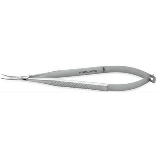Curved Scissors Flat Handle