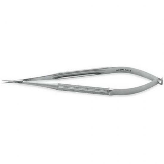 Straight Scissors Round Handle